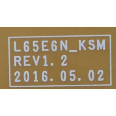 KIT DE TARJETAS PARA TV SAMSUNG / MAIN BN94-11916A / BN41-02568 / BN41-02568A / BN97-12829A / 0757 / FUENTE BN44-00873A / L65E6N_KSM  / REV1.2 / PANEL CY-VK065HGLV3H / MODELO UN65MU7500FXZA  - Imagen 2